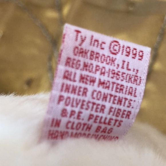 TY Original Beanie Buddy HALO Bear 15” Plush Stuffed Animal Toy 1999 NWT - Picture 12 of 15